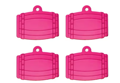 Placa rectangular de Identidad PET 5