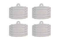 Placa rectangular de Identidad PET 5
