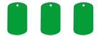 Placa rectangular de Identidad PET 4
