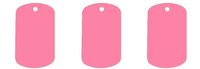 Placa rectangular de Identidad PET 4