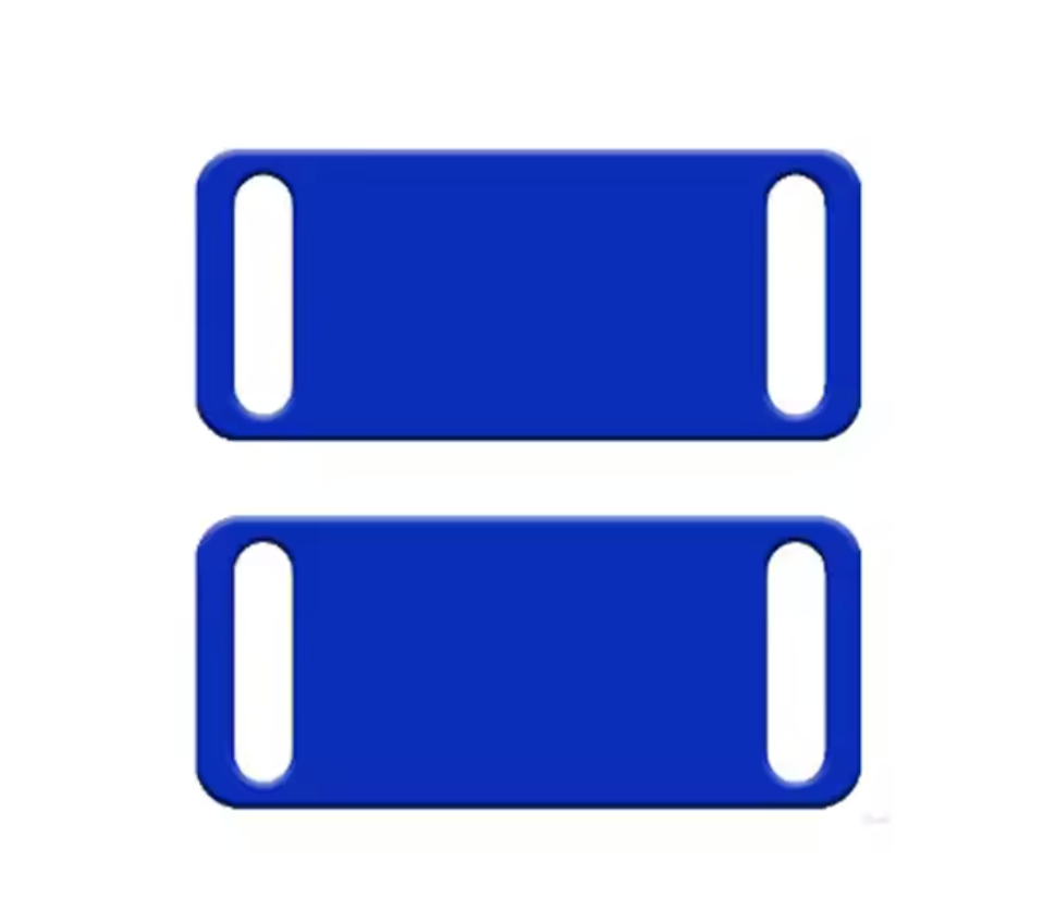 Placa rectangular de Identidad PET 3