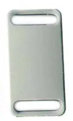 Placa rectangular de Identidad PET 3