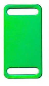 Placa rectangular de Identidad PET 3