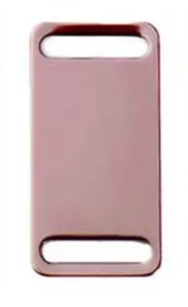 Placa rectangular de Identidad PET 3