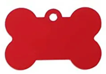 Placa hueso de Identidad PET 3