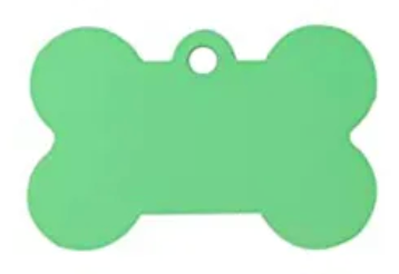 Placa hueso de Identidad PET 3