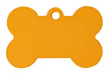 Placa hueso de Identidad PET 3