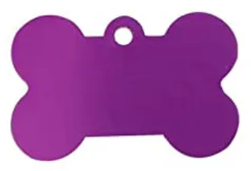 Placa hueso de Identidad PET 3