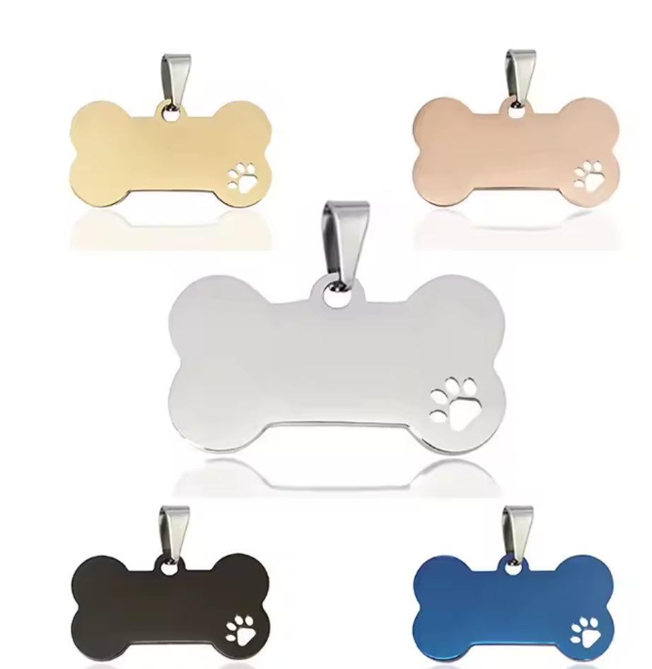 Placa hueso de Identidad PET 2