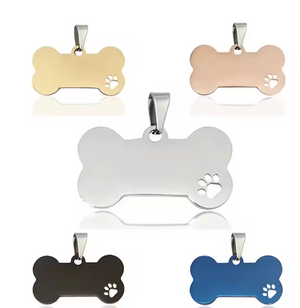 Placa hueso de Identidad PET 2