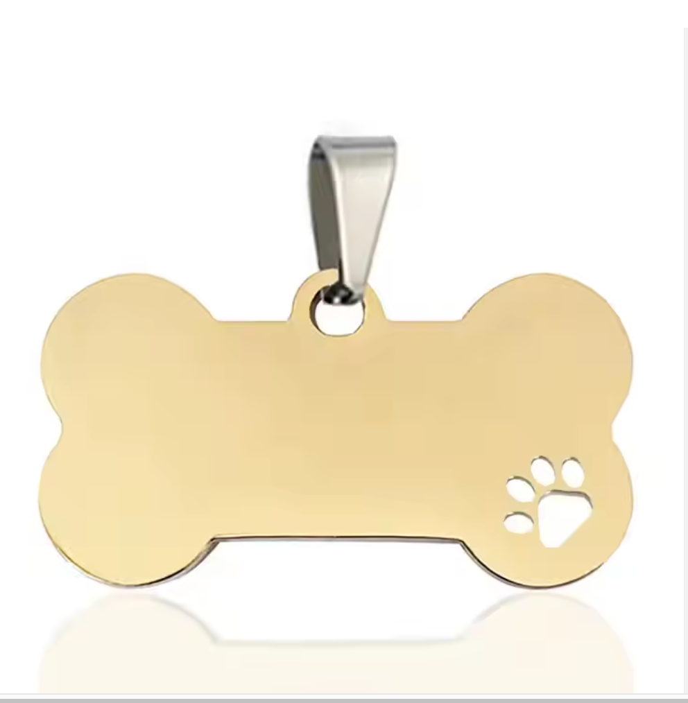 Placa hueso de Identidad PET 2