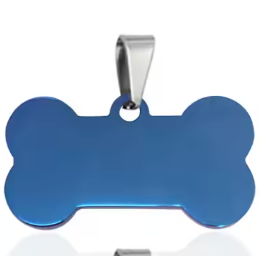 Placa hueso de Identidad PET 1