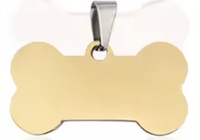 Placa hueso de Identidad PET 1