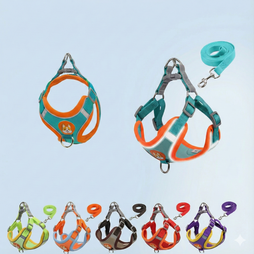 Set de arnes y correa "Confort & Seguridad"