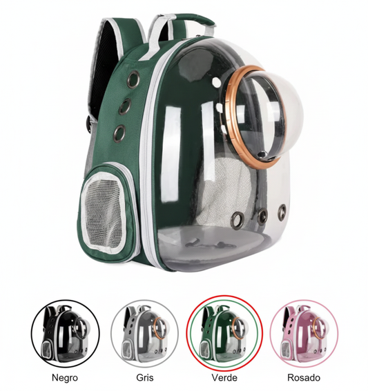 Mochila Transportadora "Space Pet"