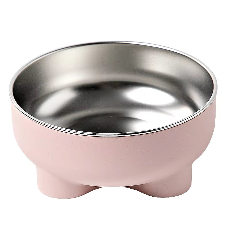Plato Elevado de Acero Inoxidable "PawStyle"