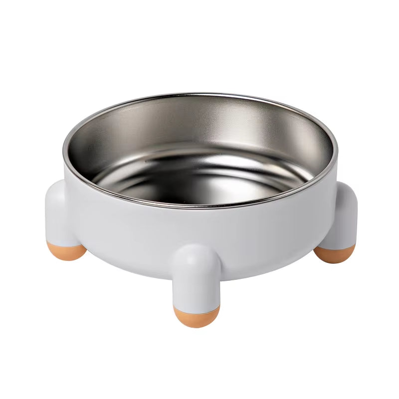 Plato Elevado de Acero Inoxidable "PawStyle"